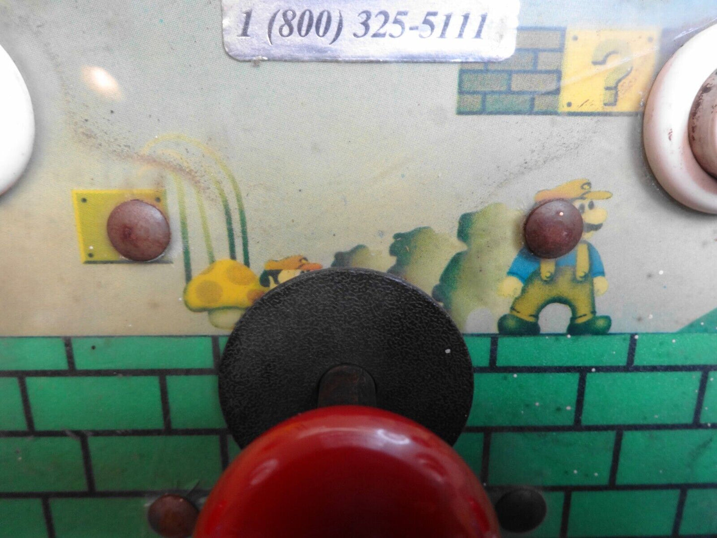 Super Mario Bros Control Panel Nintendo Arcade Vintage