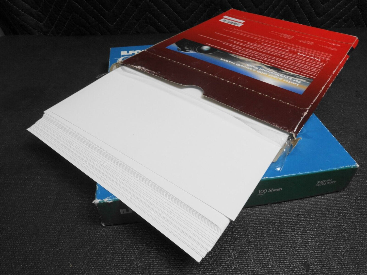 Ilford Galerie 8.5 x 11 Professional Inkjet Smooth Gloss Paper & Canon Luster