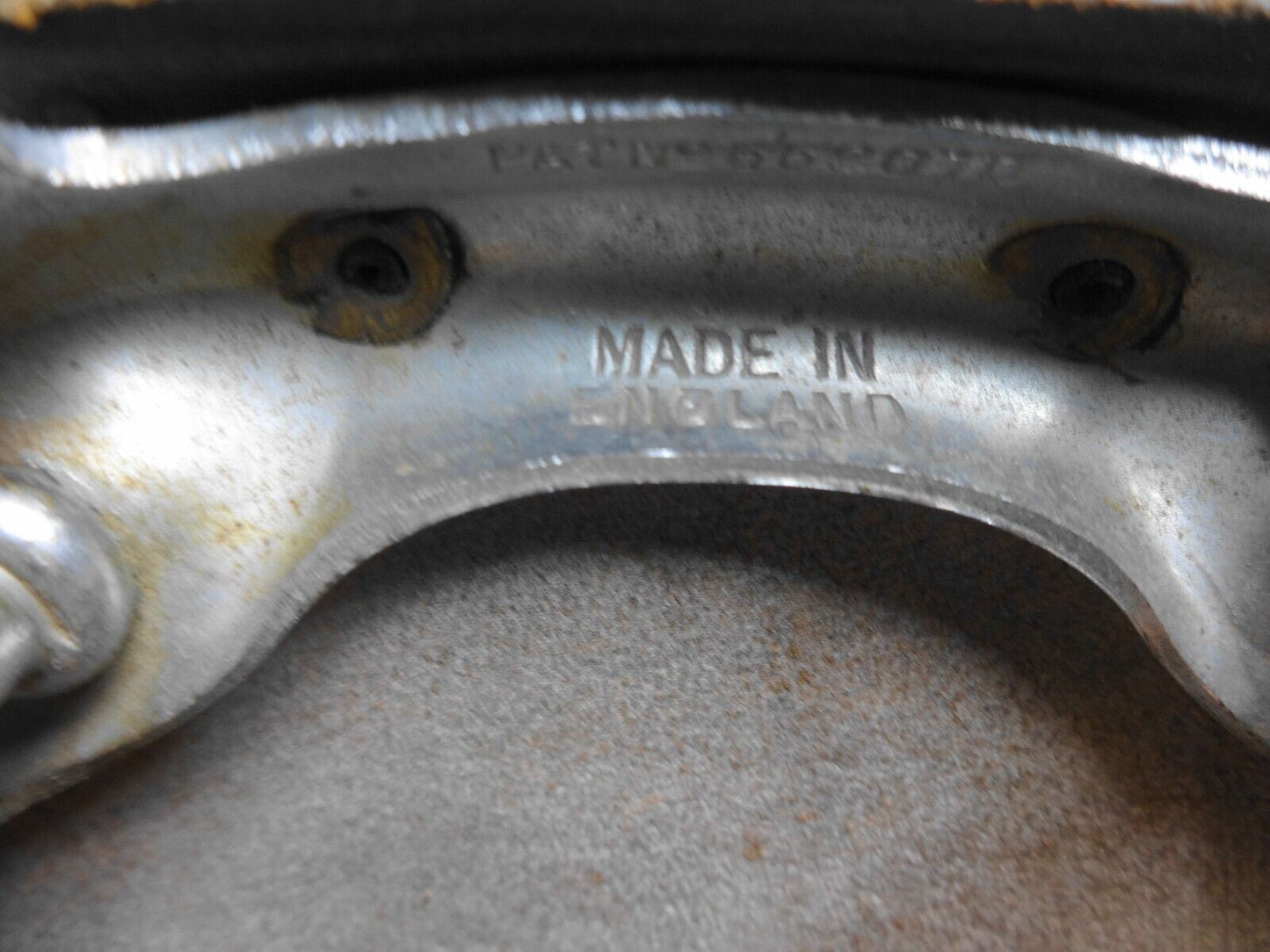 Brooks B15 Champion Flyer Leather Saddle Vintage 1950s