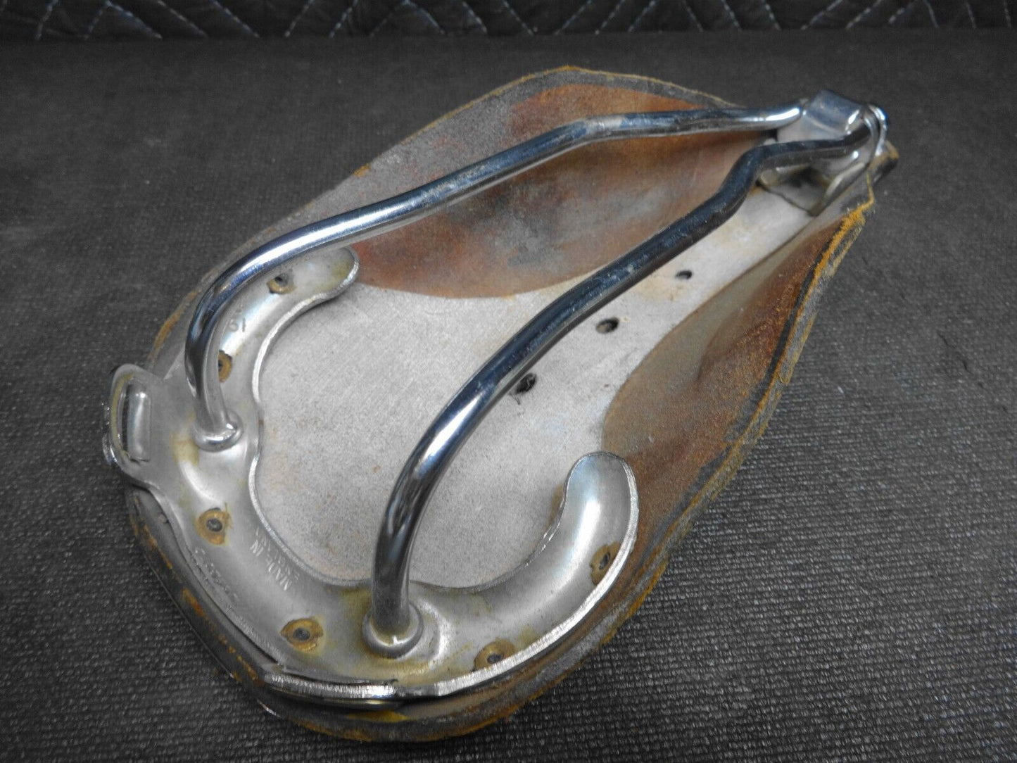 Brooks B15 Champion Flyer Leather Saddle Vintage 1950s