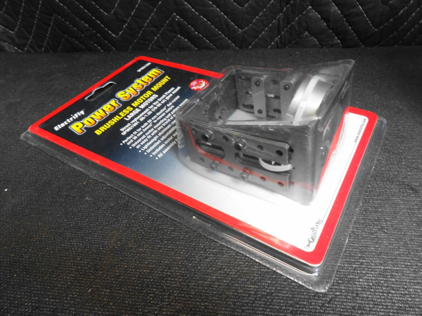 Great Planes Rimfire Electric Brushless RC Motor Mount Large Motors GPMG1260