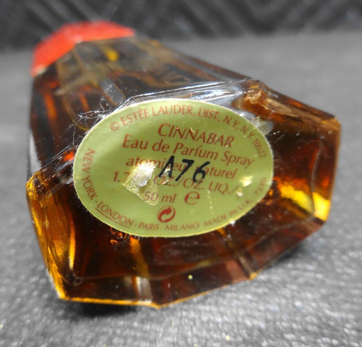 Estee Lauder Cinnabar Women's Eau de Parfum Perfume Spray - 1.7oz Vintage