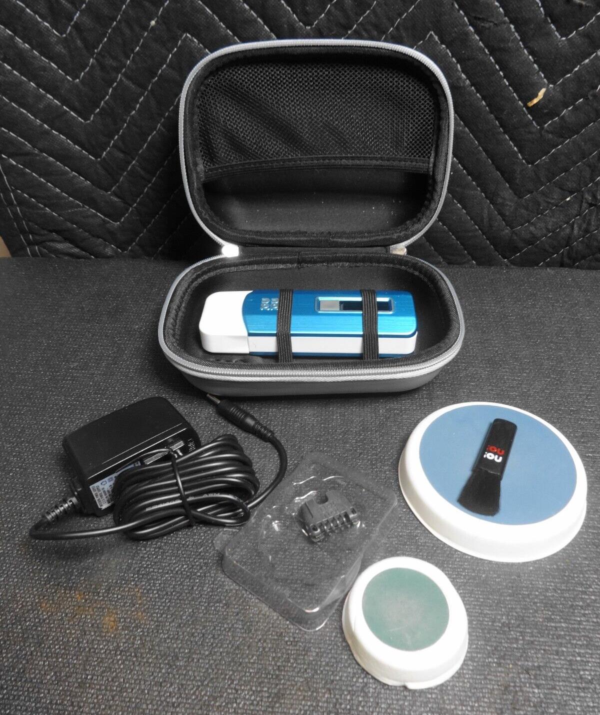 NO! NO! Hair Removal Remover Device Blades Power Cord Travel Case
