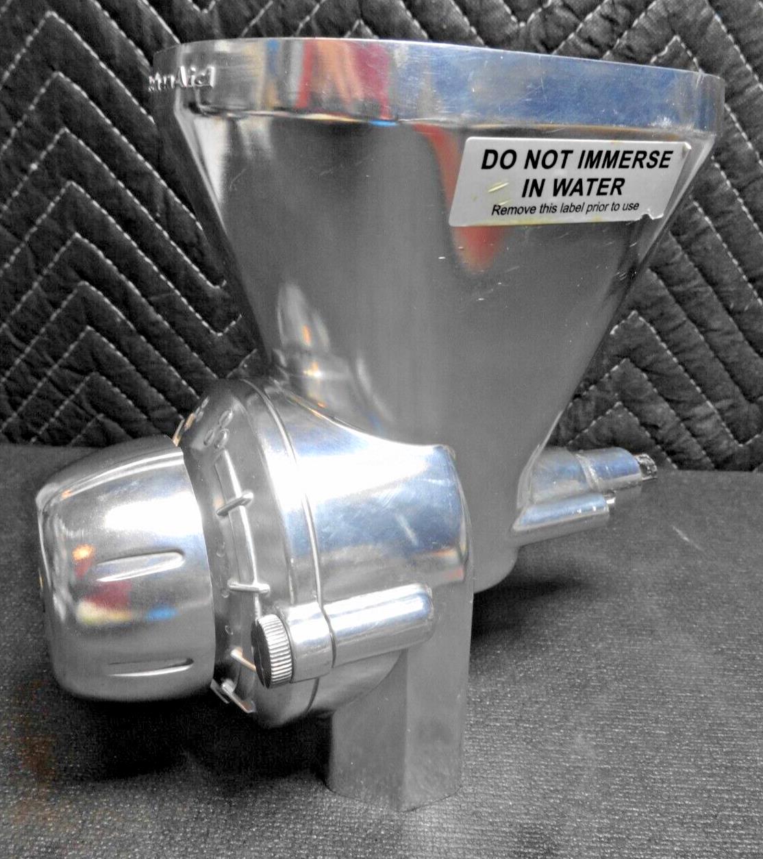 KitchenAid KGM All Metal Grain Mill Attachment - Silver