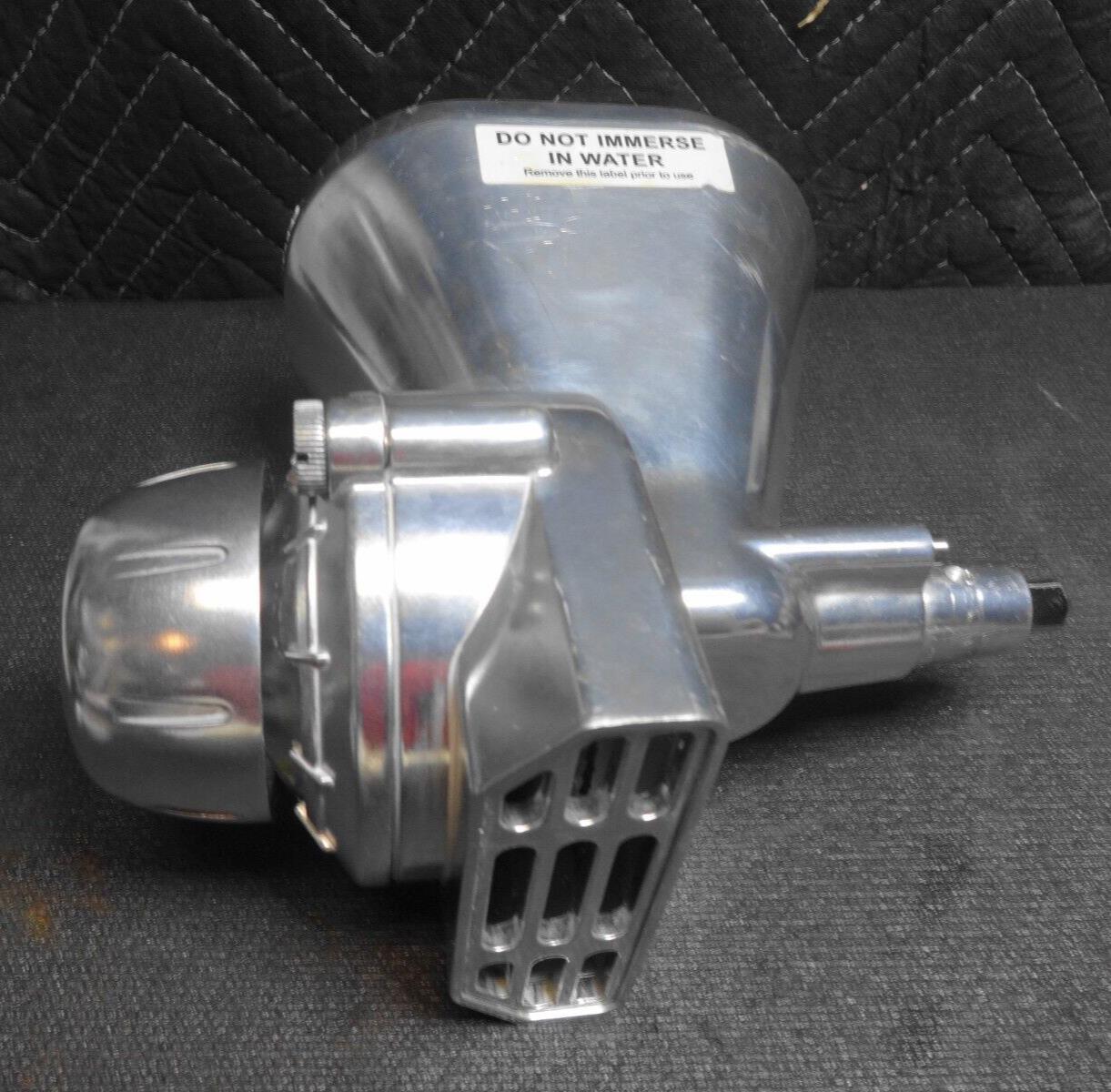 KitchenAid KGM All Metal Grain Mill Attachment - Silver