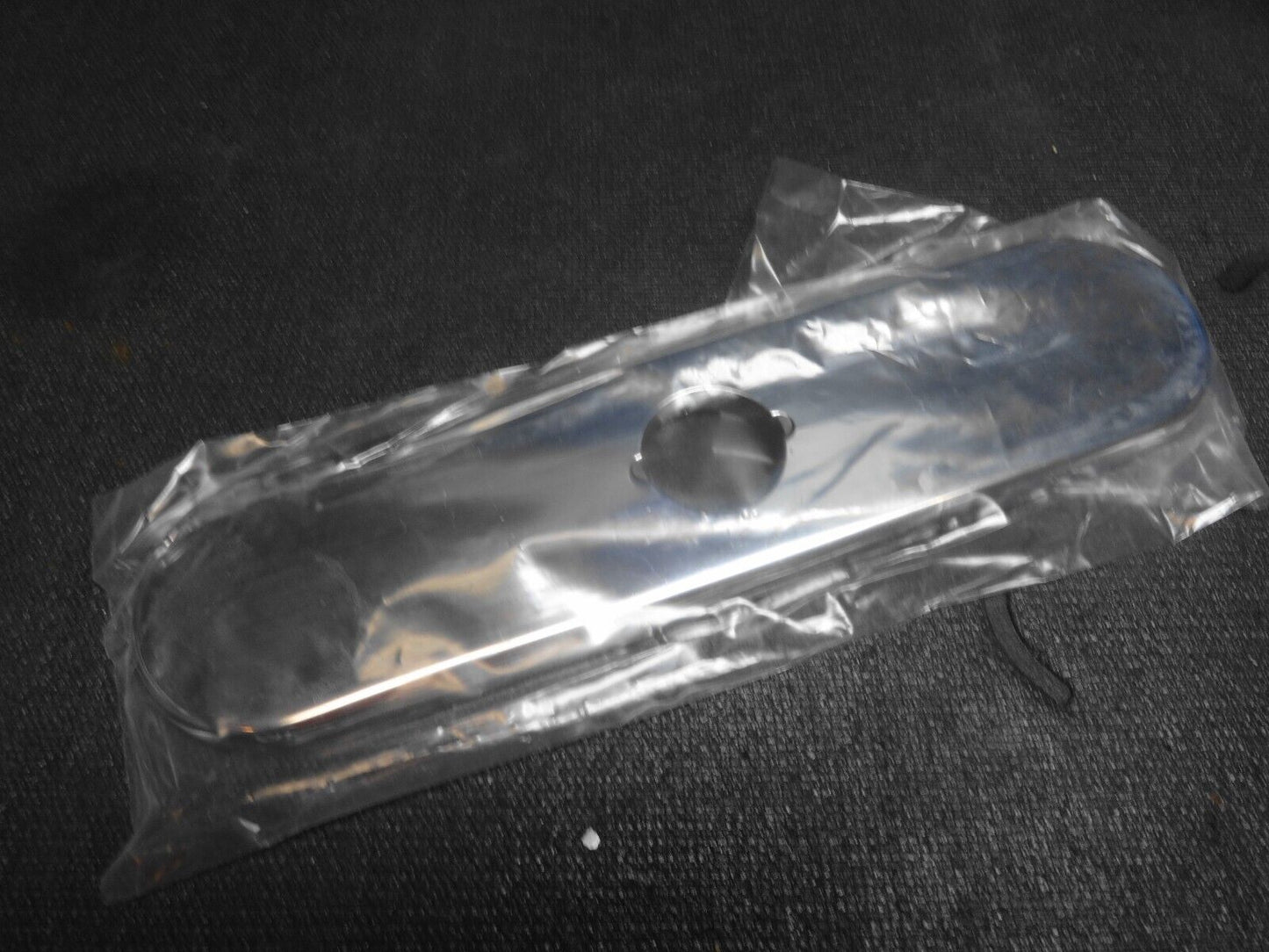 Kohler Kitchen Faucet Mounting Single Hole Sink Deck Plate - Vibrant Stainless