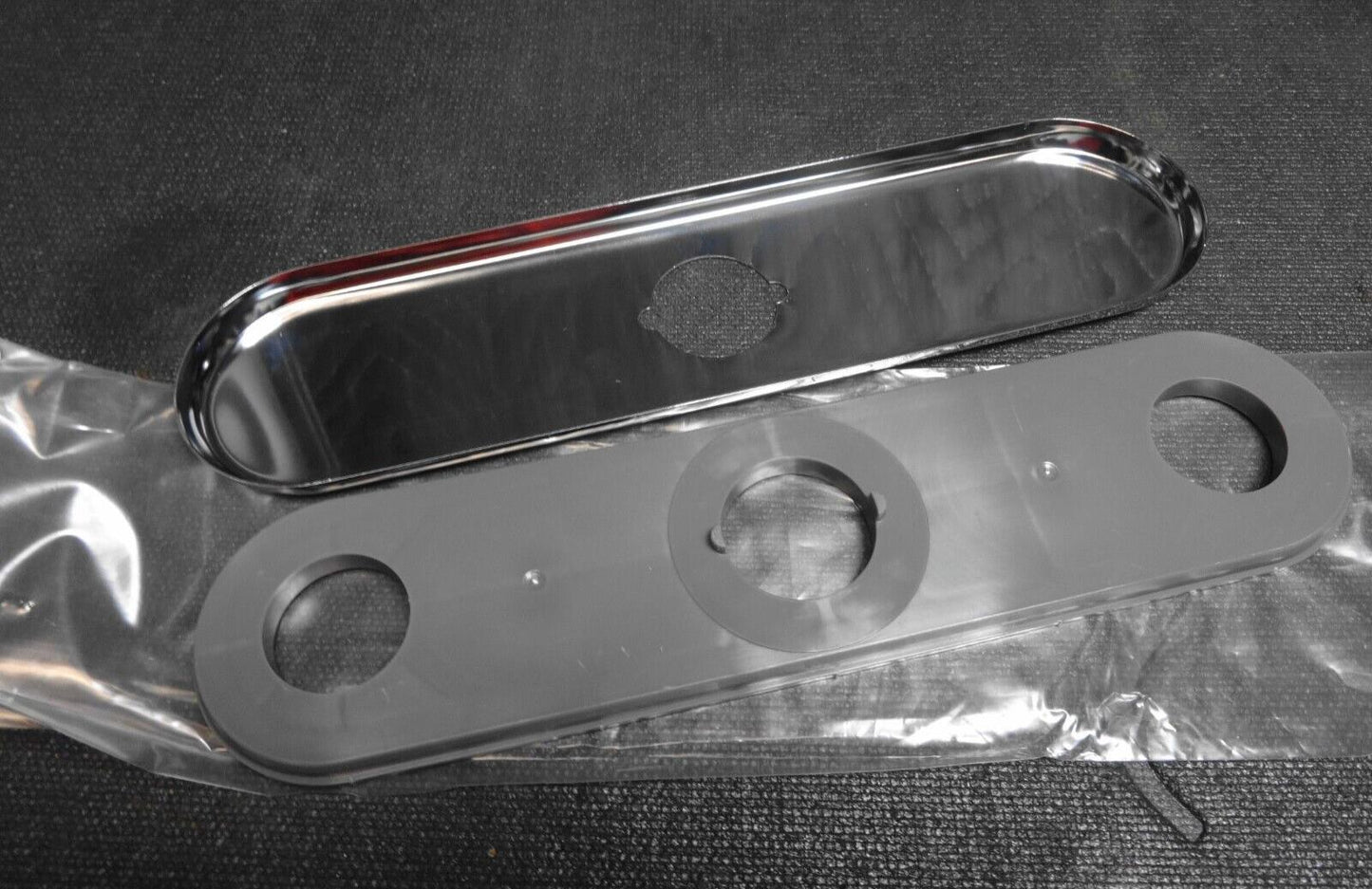 Kohler Kitchen Faucet Mounting Single Hole Sink Deck Plate - Vibrant Stainless