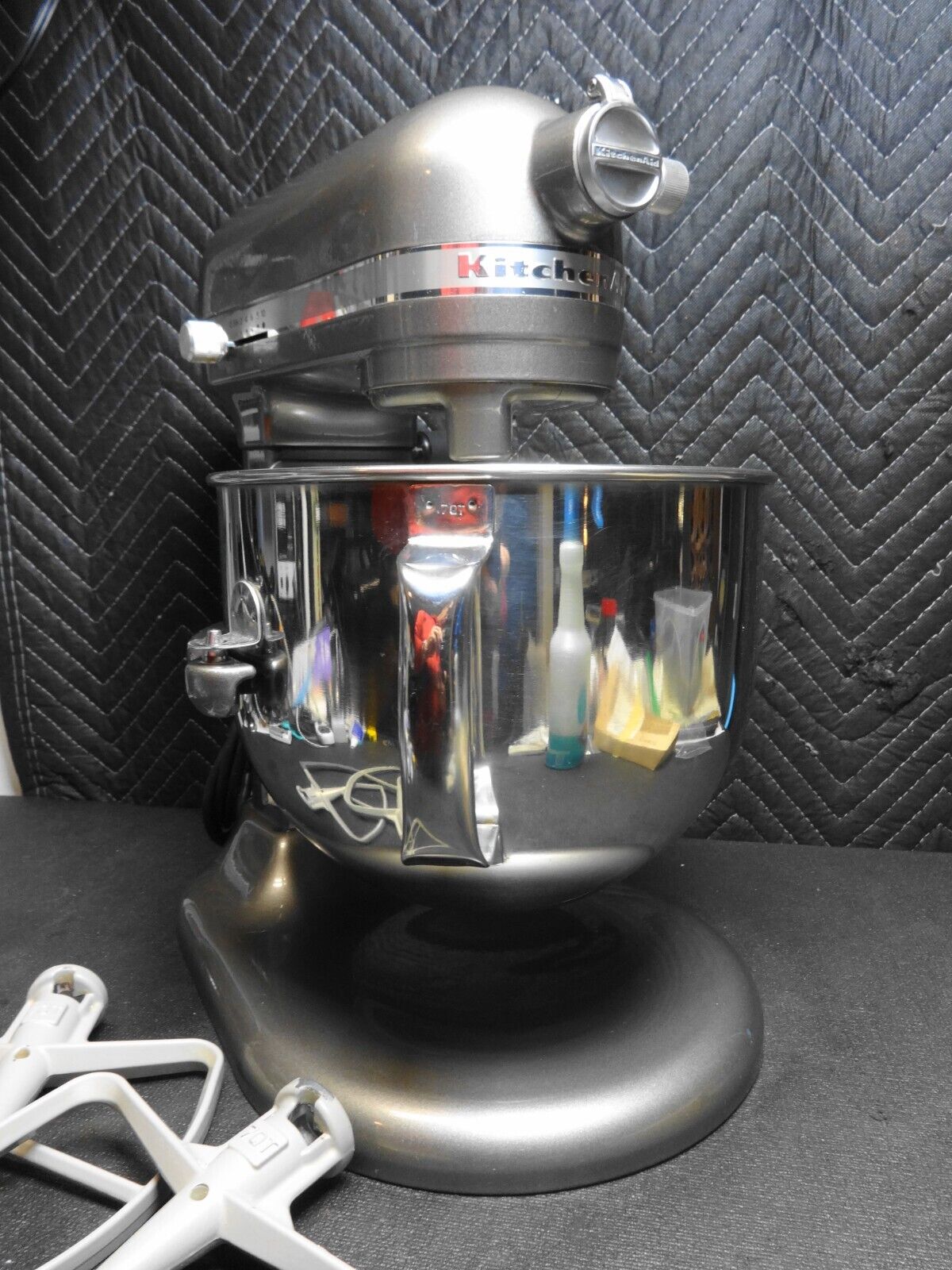 KitchenAid 7-Quart 1.3HP Bowl-lift Stand Mixer | Medallion Silver - KSM7581MS0