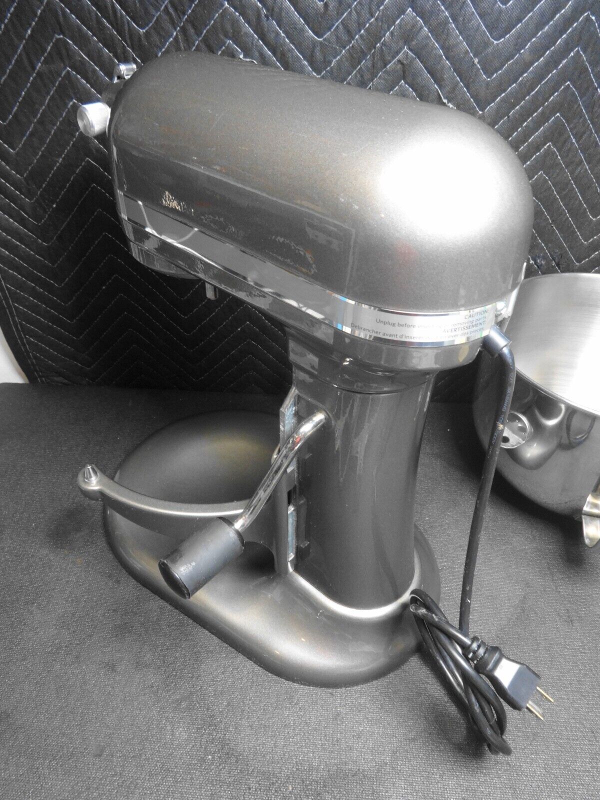 KitchenAid 7-Quart 1.3HP Bowl-lift Stand Mixer | Medallion Silver - KSM7581MS0