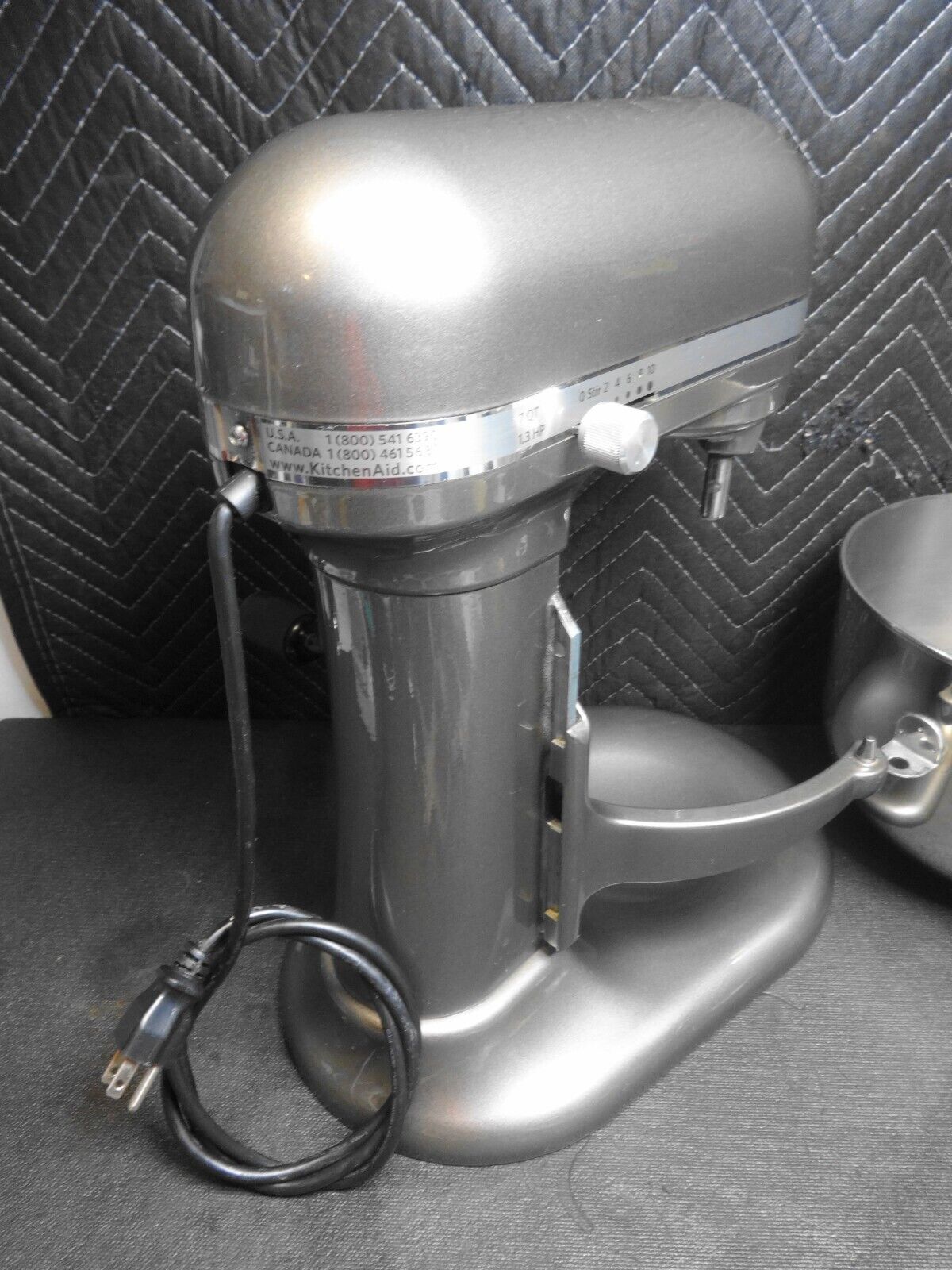 KitchenAid 7-Quart 1.3HP Bowl-lift Stand Mixer | Medallion Silver - KSM7581MS0