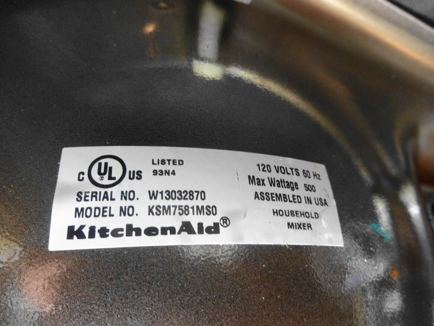 KitchenAid 7-Quart 1.3HP Bowl-lift Stand Mixer | Medallion Silver - KSM7581MS0