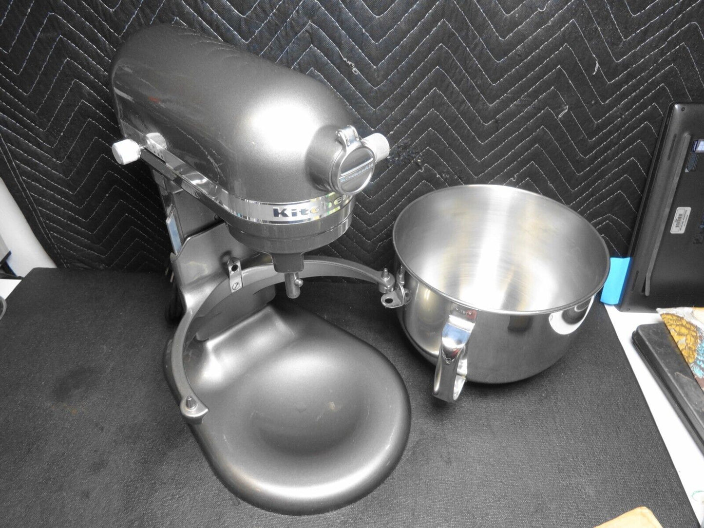 KitchenAid 7-Quart 1.3HP Bowl-lift Stand Mixer | Medallion Silver - KSM7581MS0