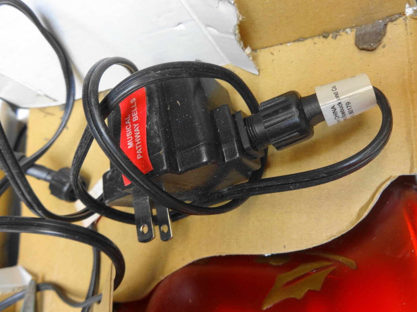 Mr. Christmas Lighted Musical Pathway Bells Outdoor 30 Songs - Original Box