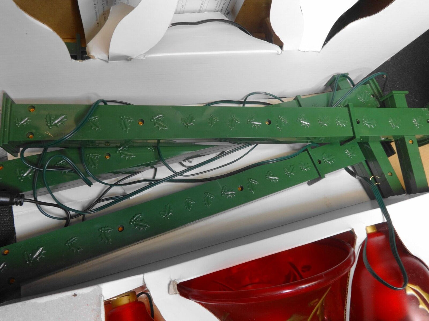 Mr. Christmas Lighted Musical Pathway Bells Outdoor 30 Songs - Original Box