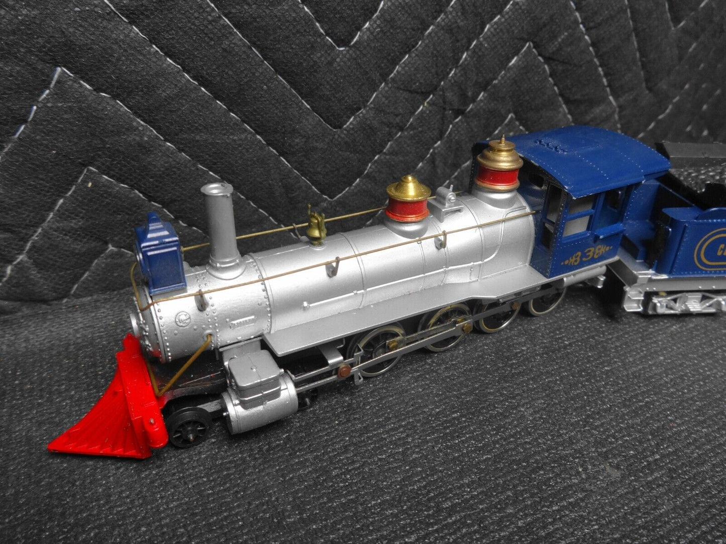 Tyco 1880 HO 4-8-0 Central Pacific #3 Lighted Steam Locomotive & Tender 253-25