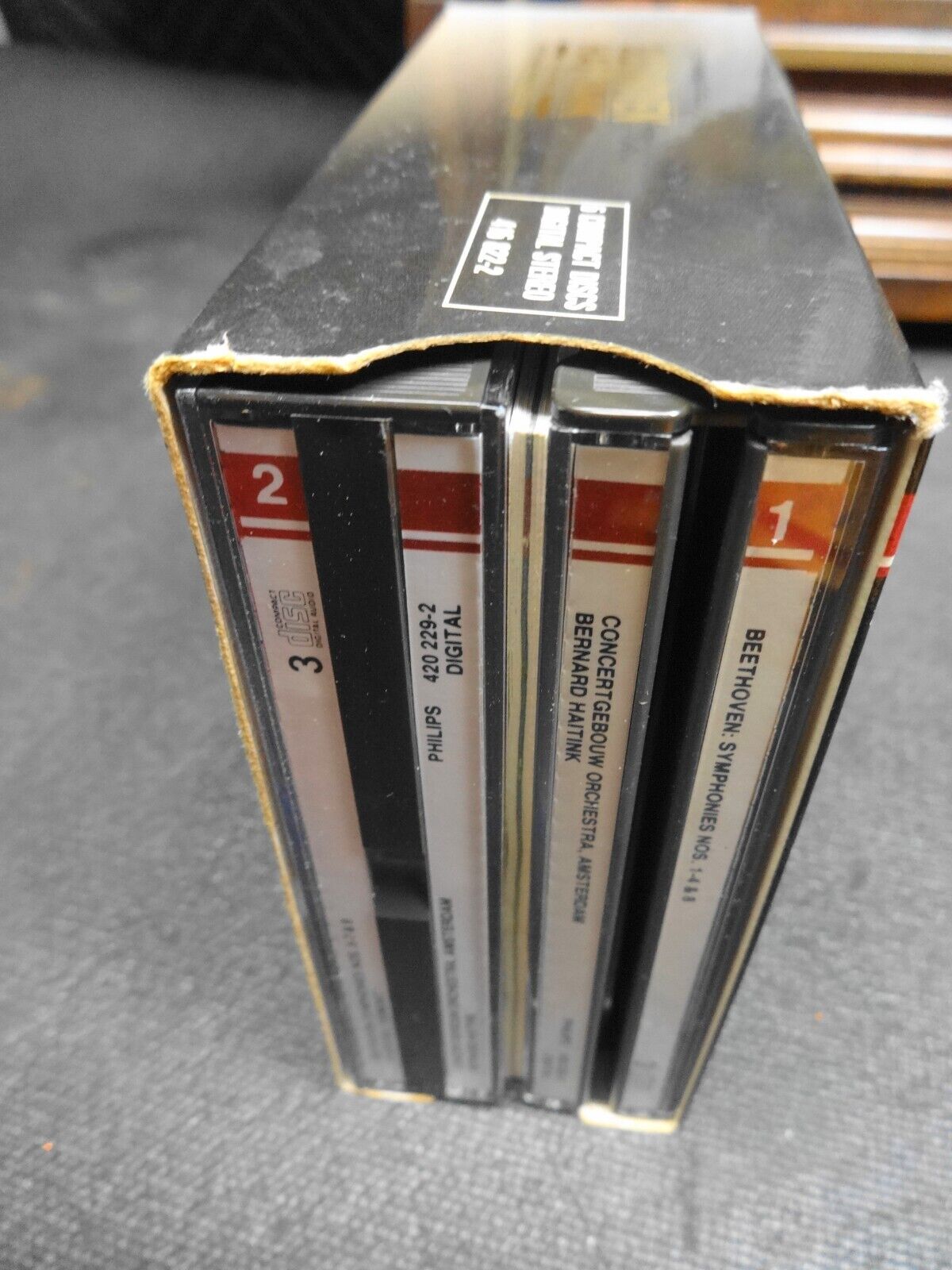 Bernard Haitink Beethoven 9 Symphonies Boncertgebouw Orchestra, Amsterdam