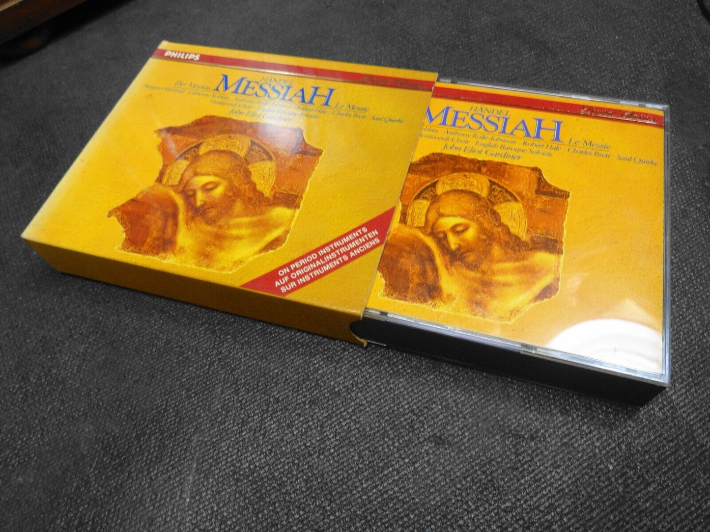 John Eliot Gardiner 3-CD Handel MESSIAH On Period Instruments