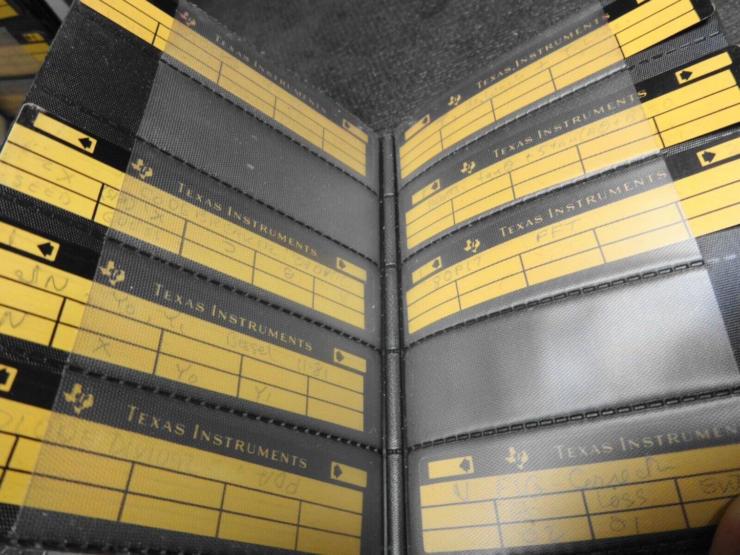 Texas Instruments TI-59 TI-58 58C Master Program Library w/ 39 Cards & Guide