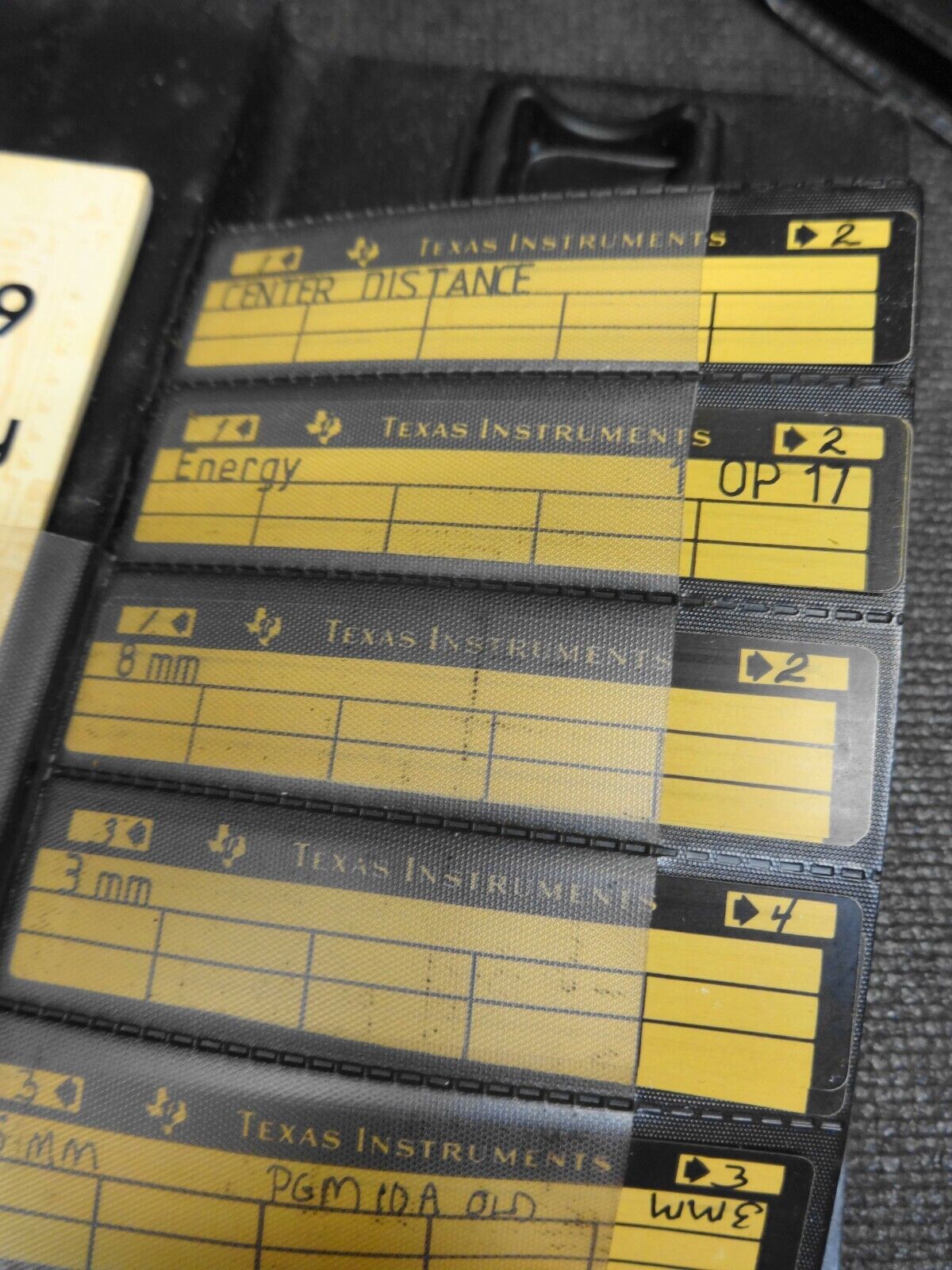 Texas Instruments TI-59 TI-58 58C Master Program Library w/ 39 Cards & Guide