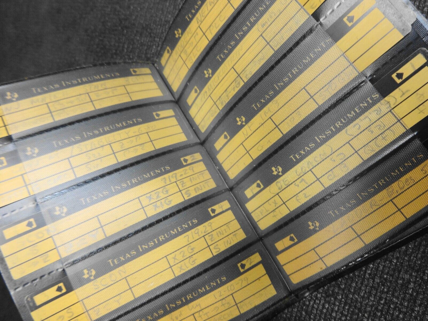 Texas Instruments TI-59 TI-58 58C Master Program Library w/ 39 Cards & Guide