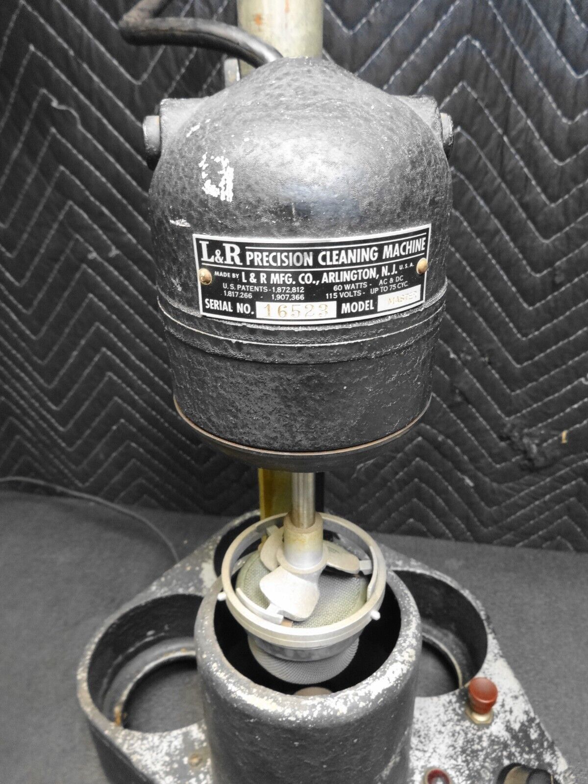 L&R MASTER PRECISION WATCHMAKER CLEANING MACHINE - WORKING