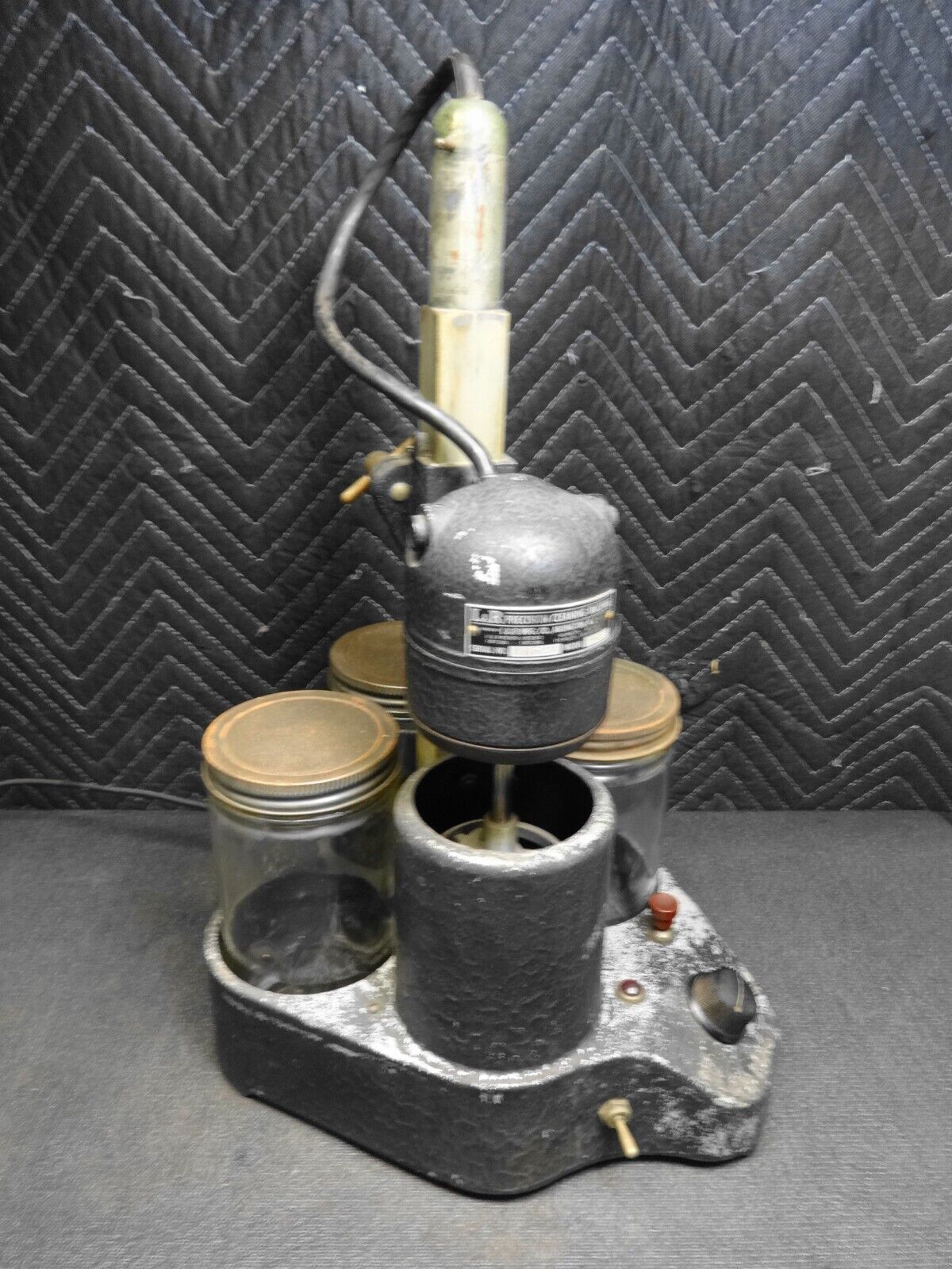 L&R MASTER PRECISION WATCHMAKER CLEANING MACHINE - WORKING