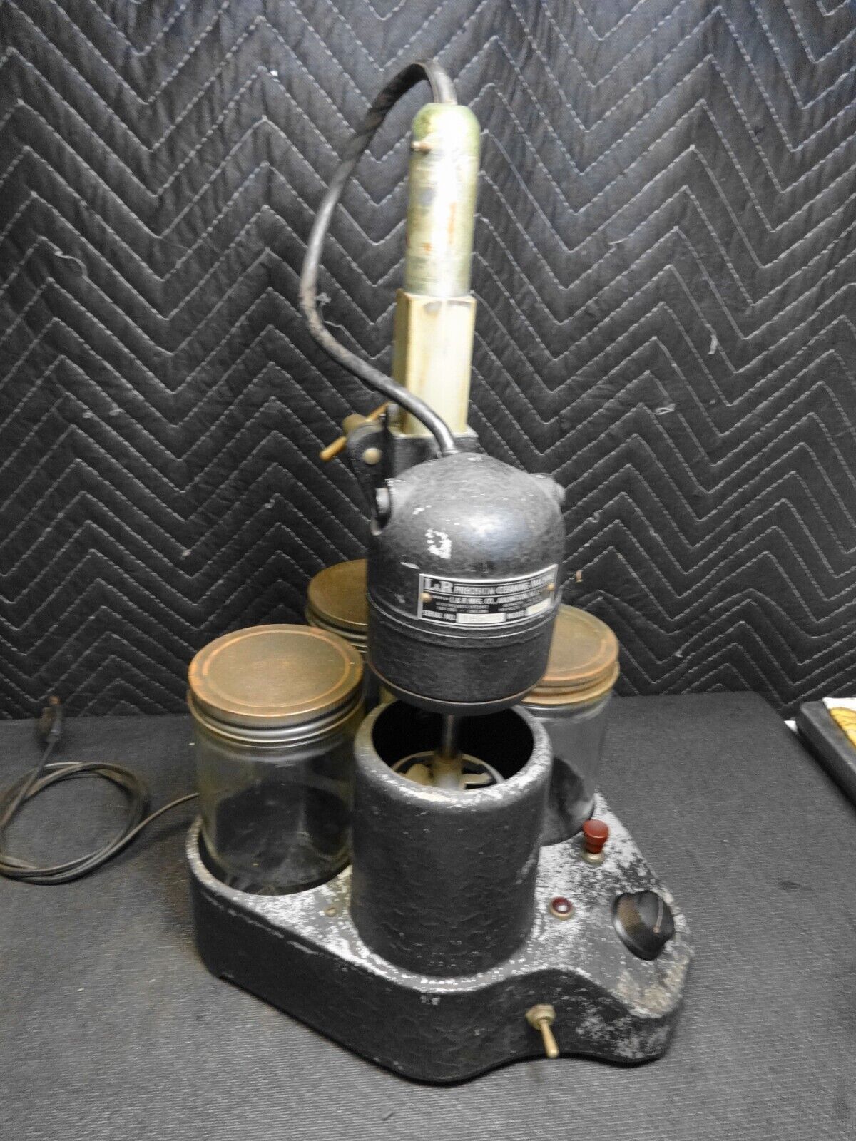 L&R MASTER PRECISION WATCHMAKER CLEANING MACHINE - WORKING