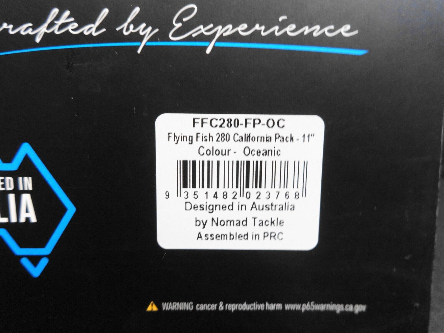 NOMAD DESIGN Slipstream 280 California Wing 11" Flying Fish Lure FFC280-FP-OC