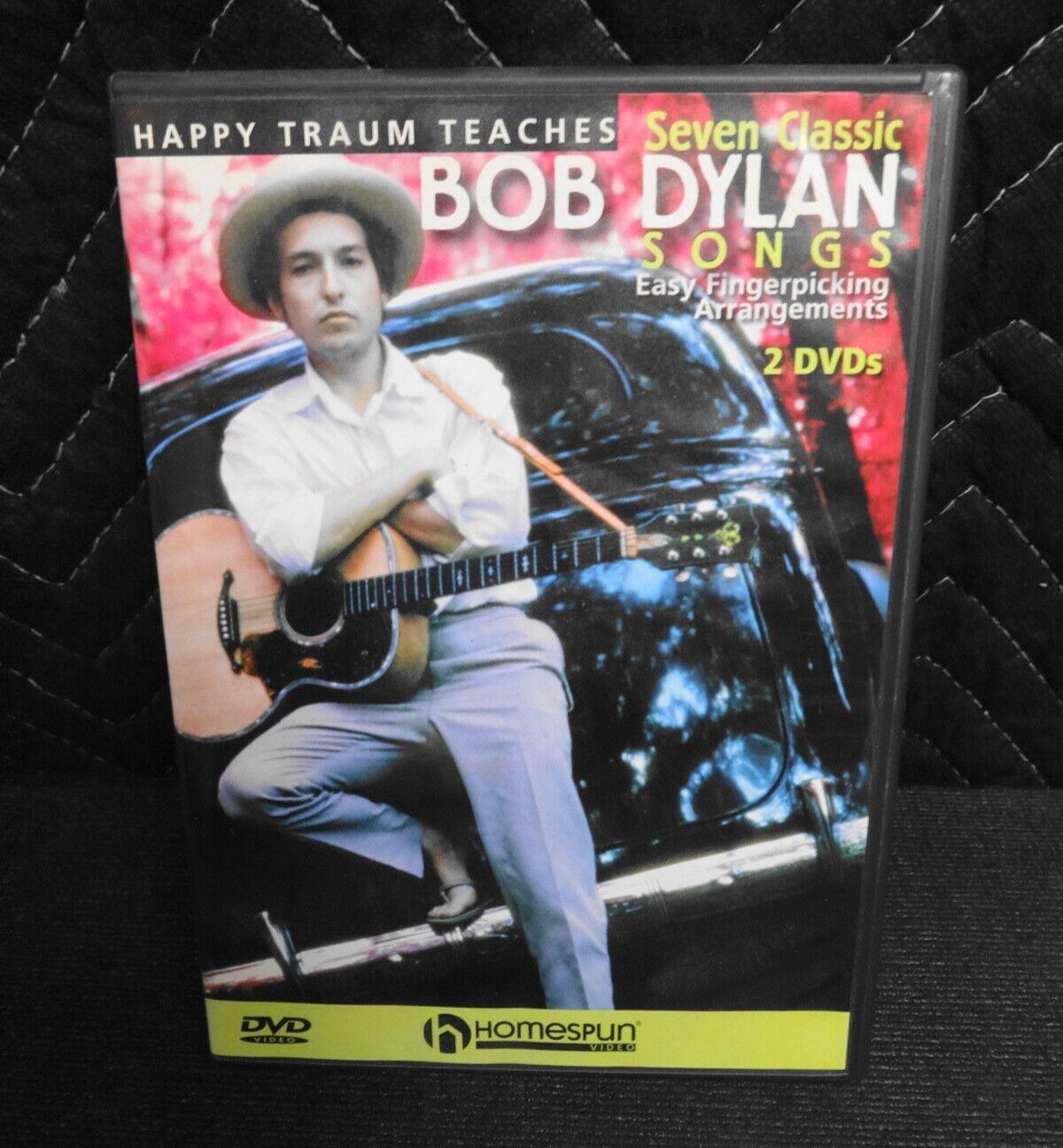 Seven Classic Bob Dylan Songs (HomeSpun 2007) 2 Disc DVD Set Tab Learn to Play