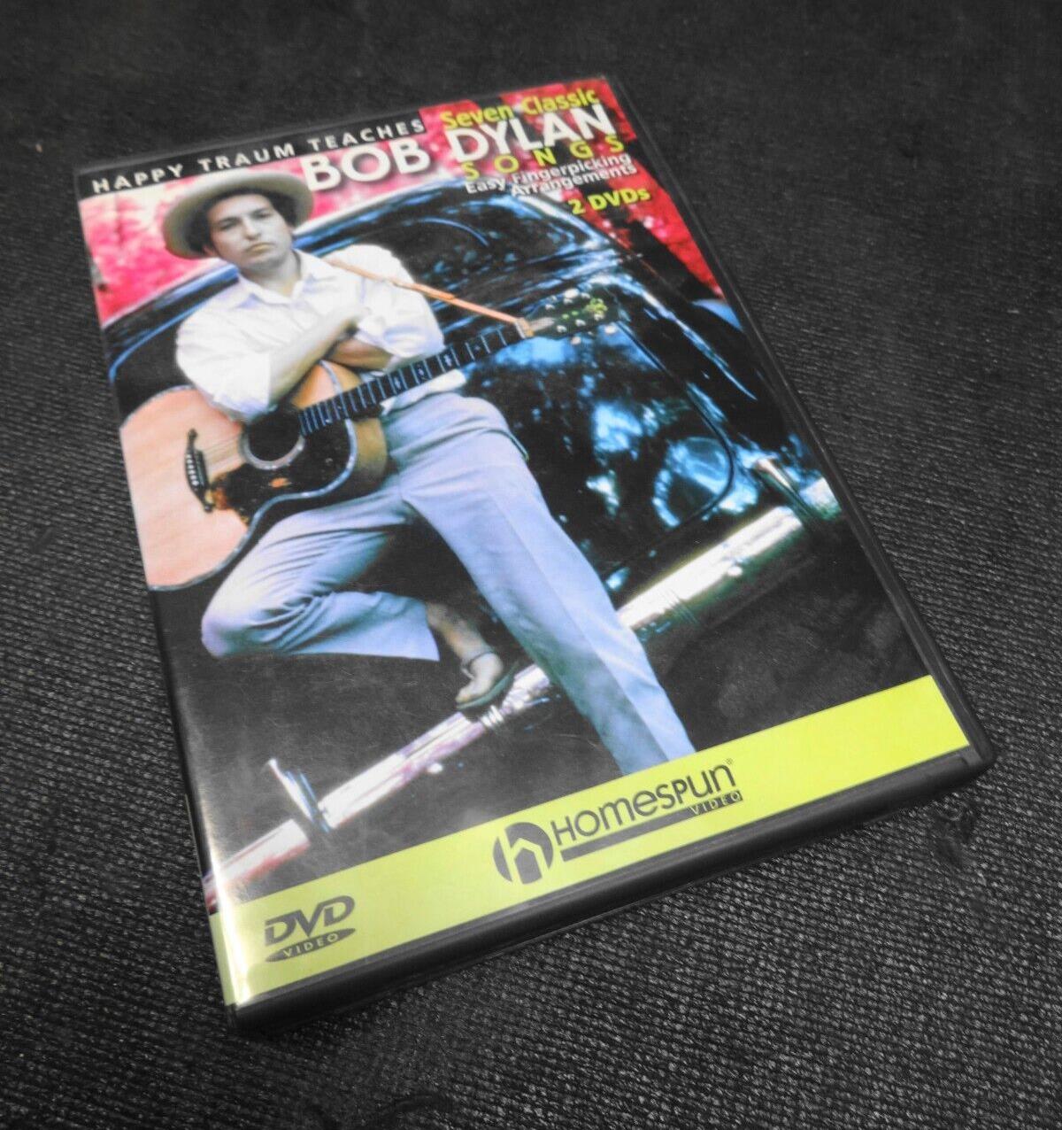 Seven Classic Bob Dylan Songs (HomeSpun 2007) 2 Disc DVD Set Tab Learn to Play