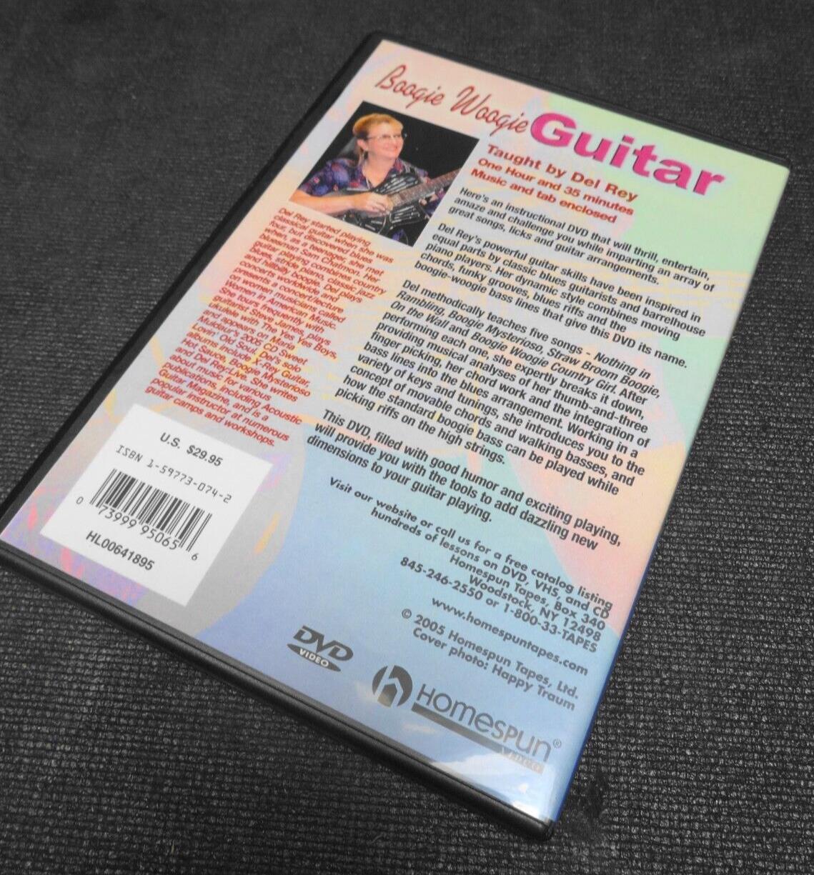 Boogie Woogie Guitar (DVD, 2005) - Del Rey