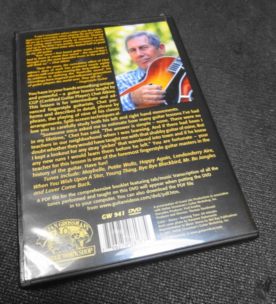 The Guitar of Chet Atkins (DVD, 2010) VERY GOOD