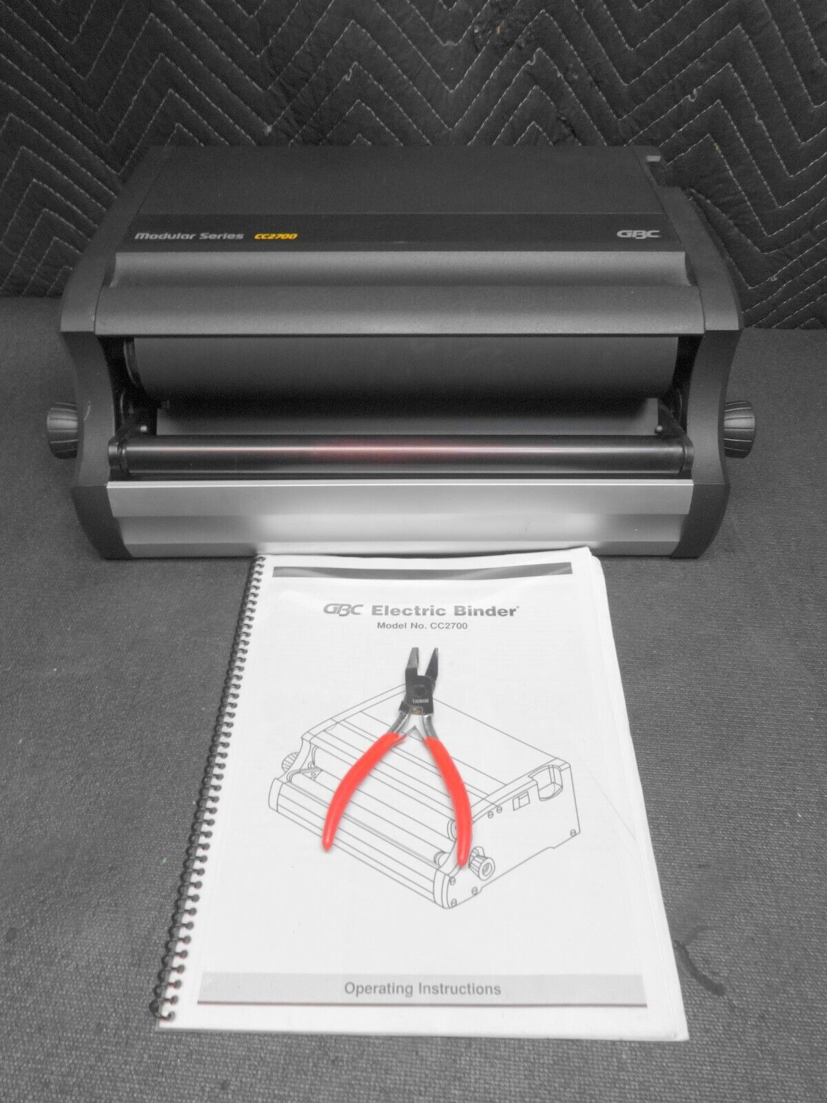 GBC CC2700 Modular Series Electric Binding Machine Coil Inserter w/ Manual