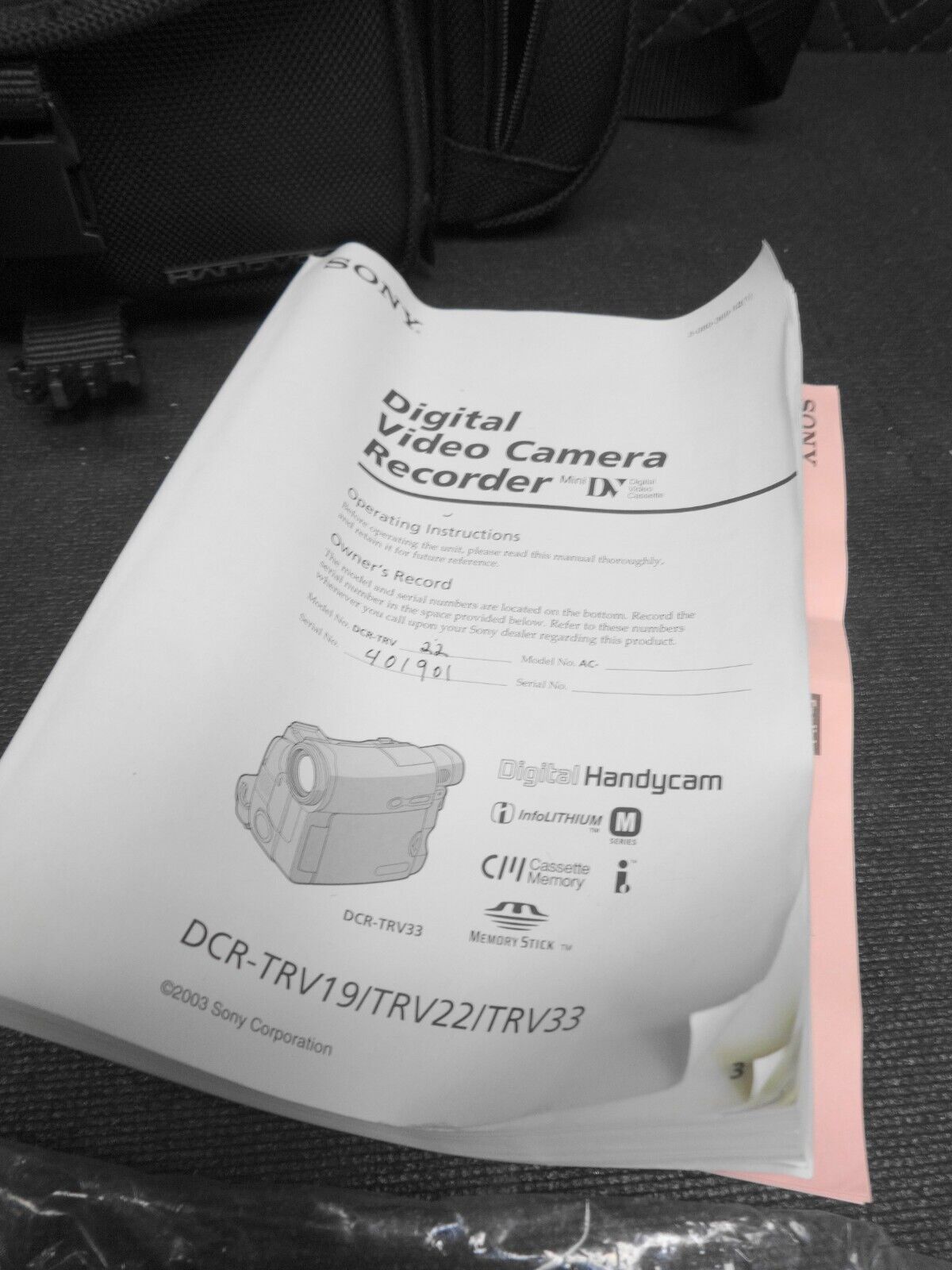 Sony DCR-TRV22 MiniDv Mini Dv Camera Stereo Camcorder VCR Player Video Transfer