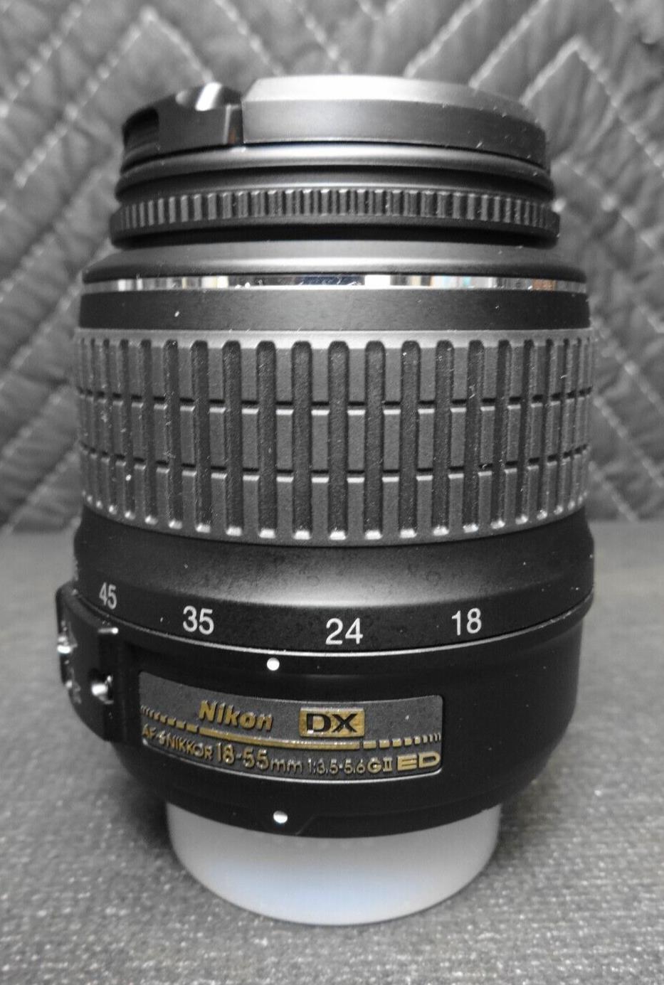 Nikon DX AF-S Nikkor 18-55mm f/3.5-5.6 G II ED F-Mount Lens - New Open Box
