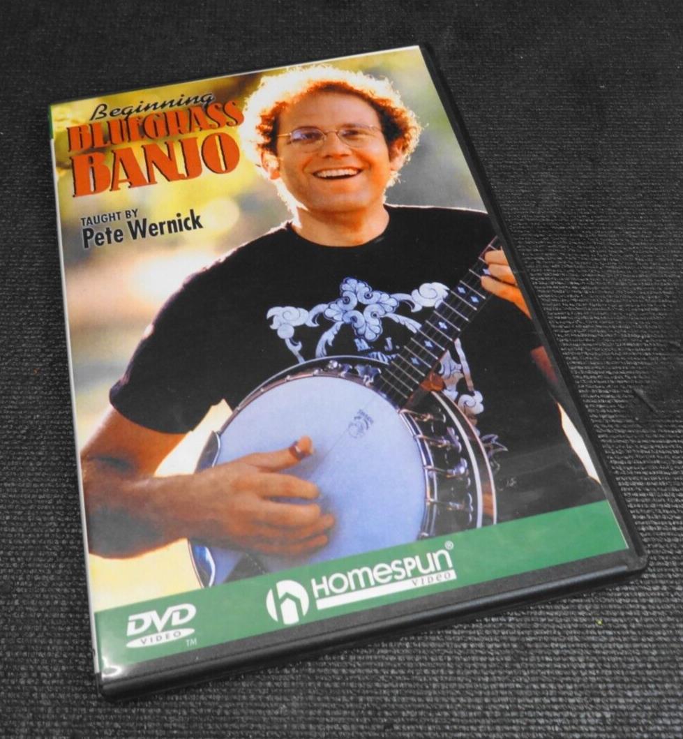 DVD Beginning Bluegrass Banjo Taught by Pete Wernick Homespun Basic Chords Hamme