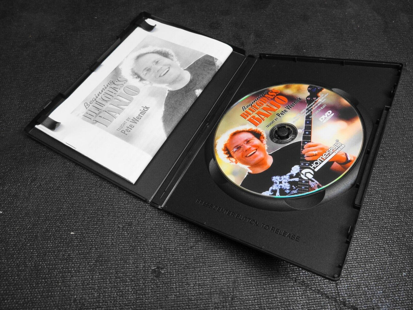 DVD Beginning Bluegrass Banjo Taught by Pete Wernick Homespun Basic Chords Hamme