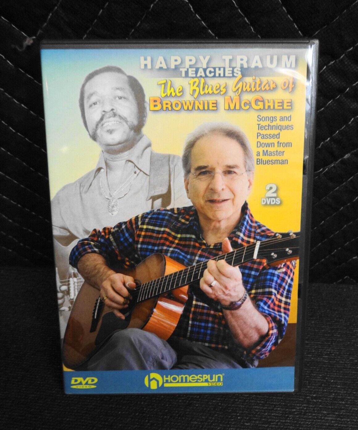 Blues Guitar of Brownie McGhee HOMESPUN DVD by Happy Traum