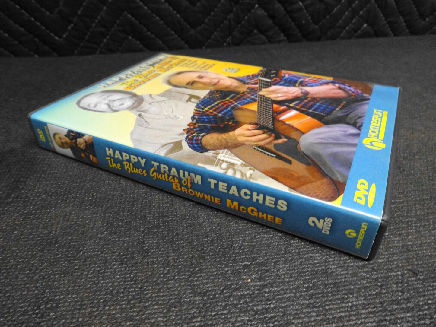 Blues Guitar of Brownie McGhee HOMESPUN DVD by Happy Traum