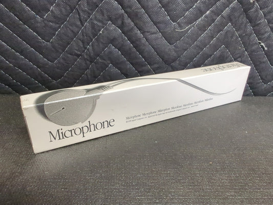 Vintage 1990 Apple Mac Computer Mic Microphone - Sealed and New In Box
