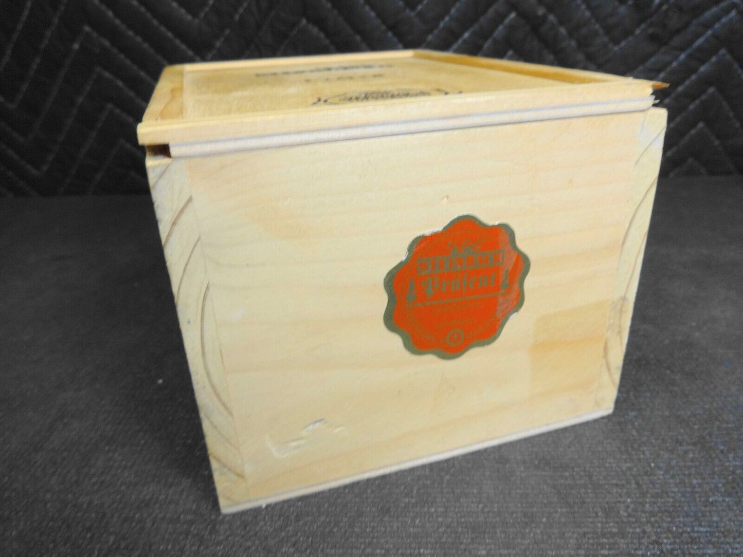 Vintage Christmas Steinbach Germany Music Box - Plays Silent Night