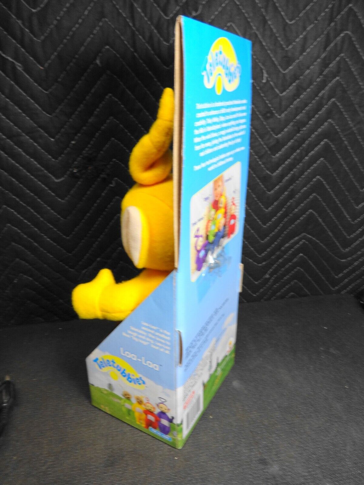 Vintage 1998 Teletubbies 13" Plush Toy Laa-Laa in Orginal Packaging