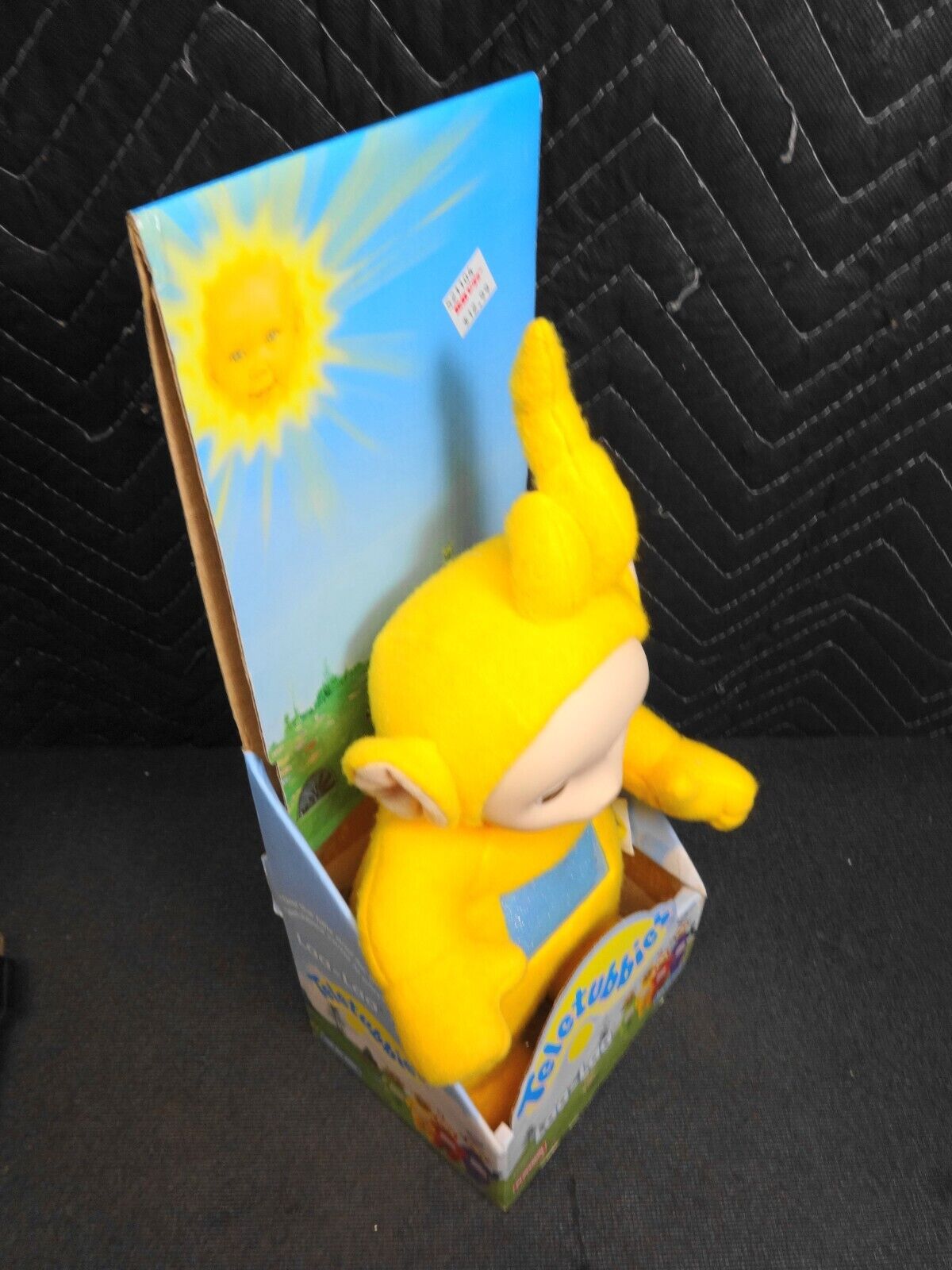 Vintage 1998 Teletubbies 13" Plush Toy Laa-Laa in Orginal Packaging