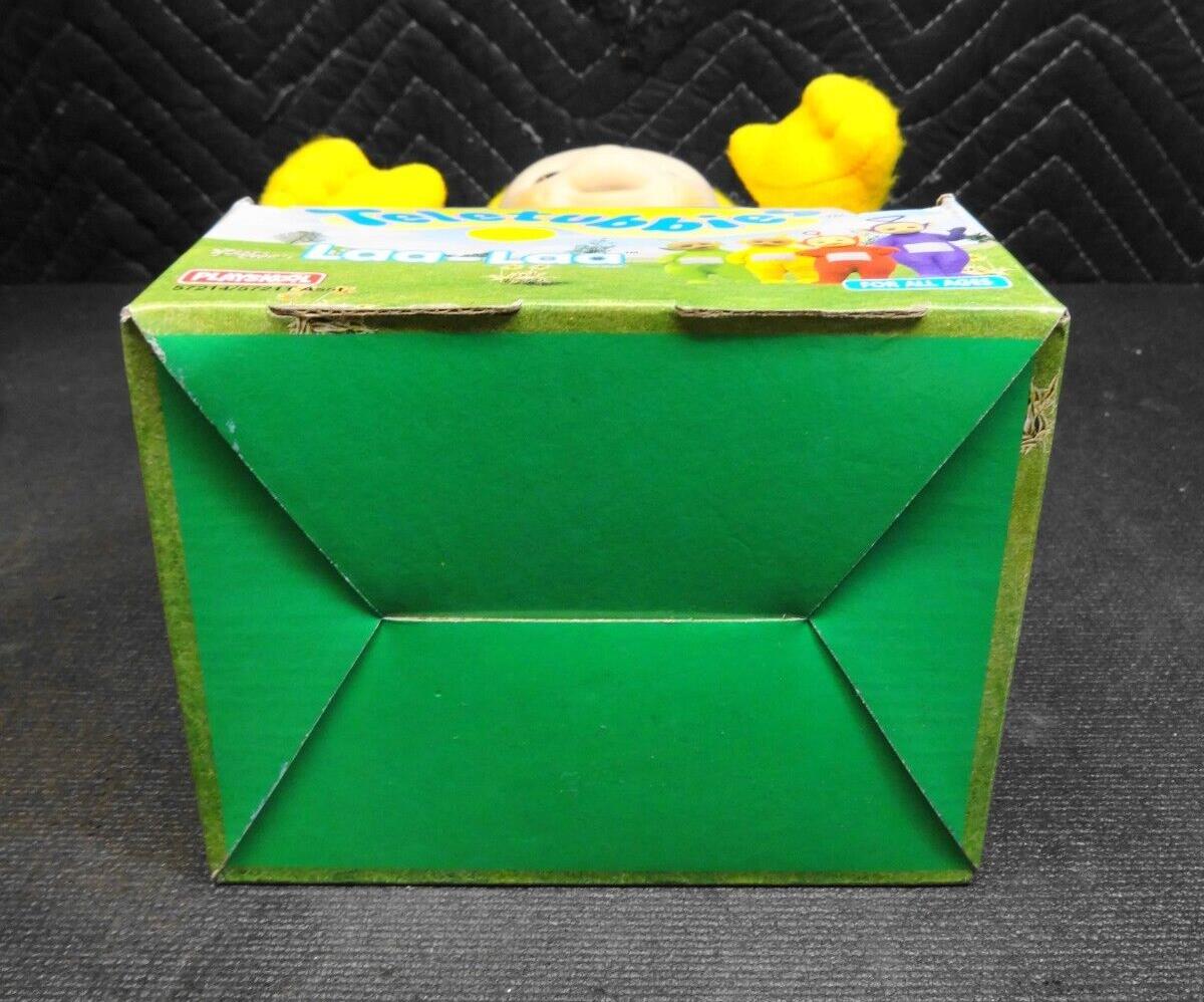Vintage 1998 Teletubbies 13" Plush Toy Laa-Laa in Orginal Packaging
