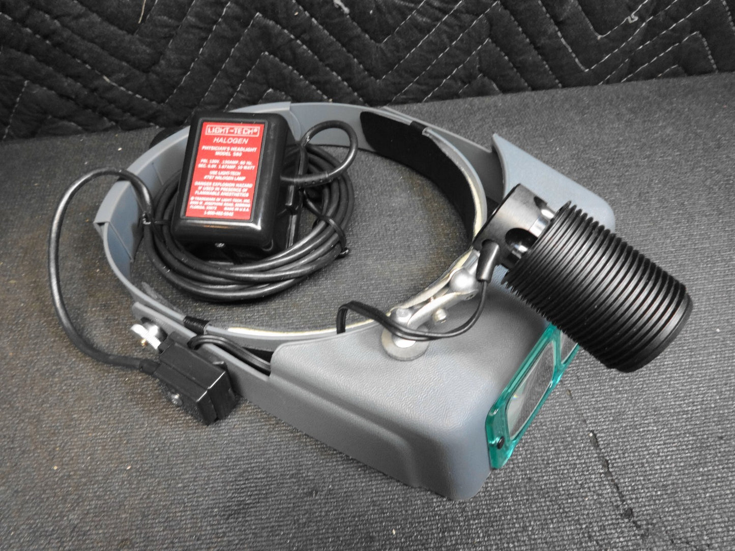 Light-Tech Halogen Physicians/Tech Headlight Model 580 Tested W/ OptiVisor