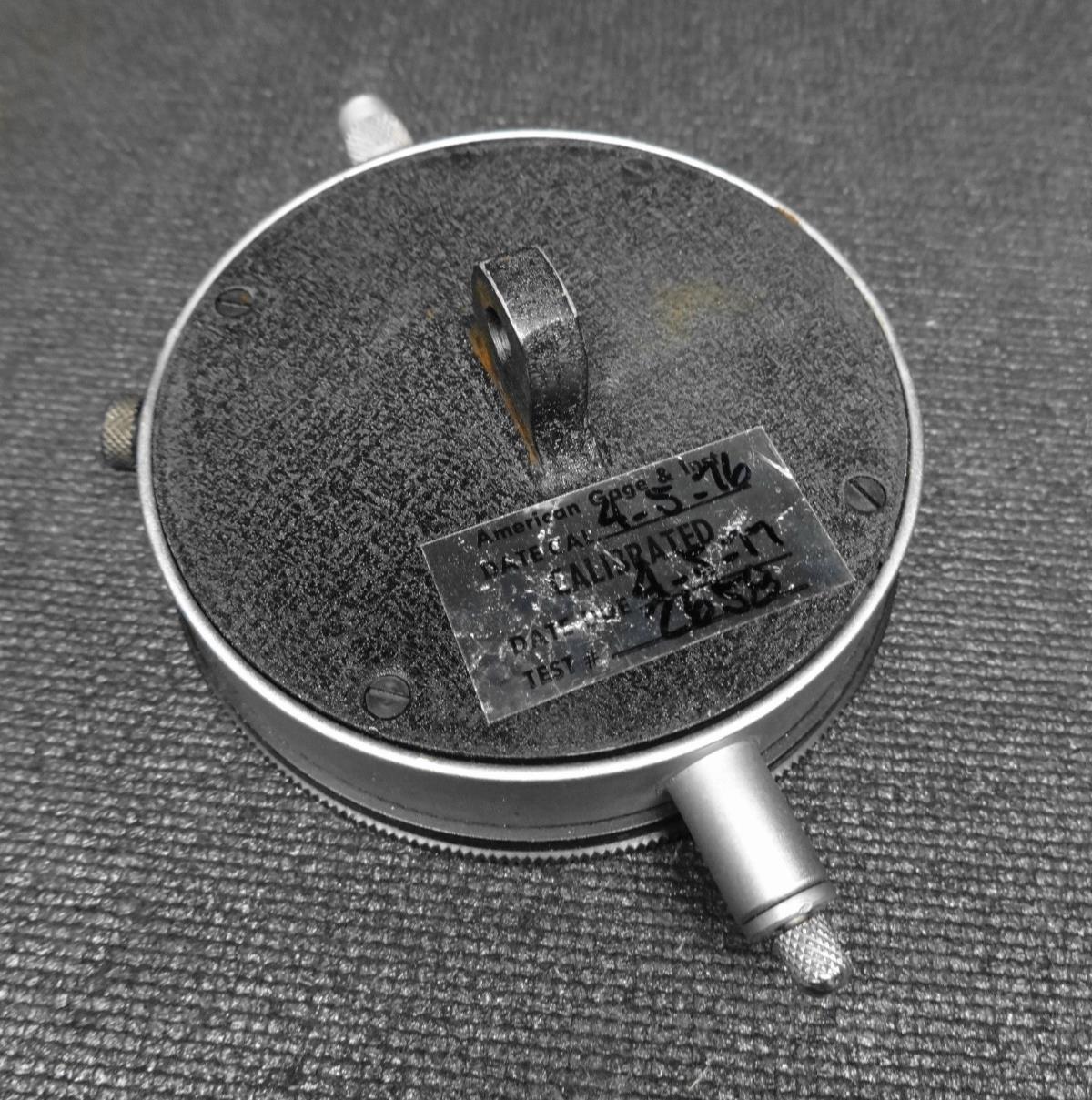 Starrett USA No 656-617 .0001” .400” Range 3.5” Face Dial Indicator - Working