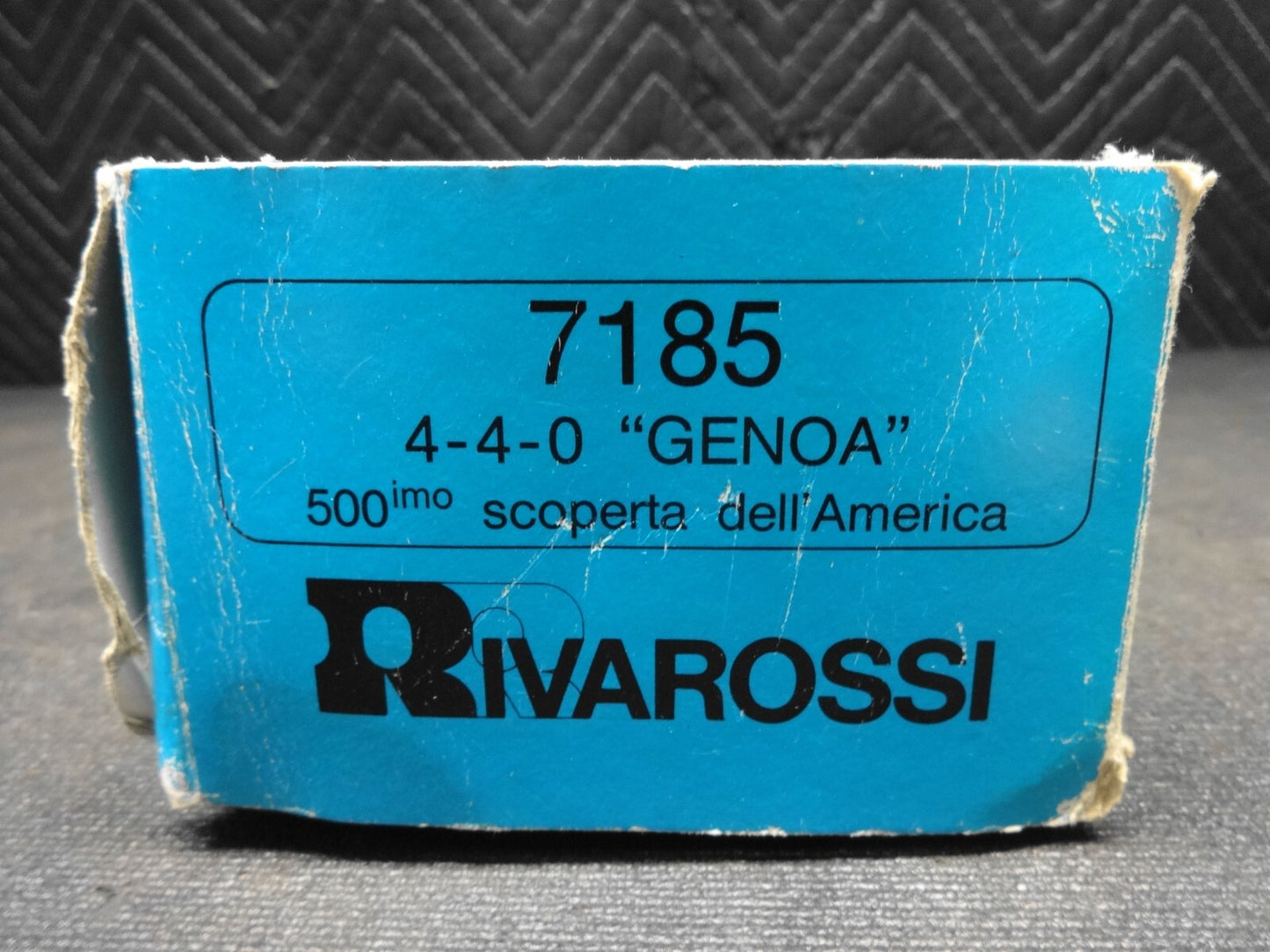 RIVAROSSI 2-RAIL O SCALE 'GENOA' 4-4-0 GENERAL 500TH DISCOVERY OF AMERICA 7185
