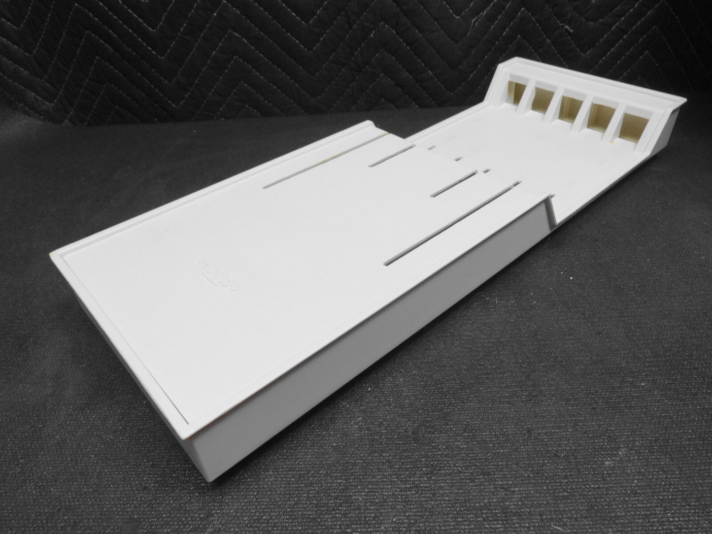 Cutco #1742 Plastic Hanging Or Drawer 5-Slot Knife & Fork Storage Organizer Tray