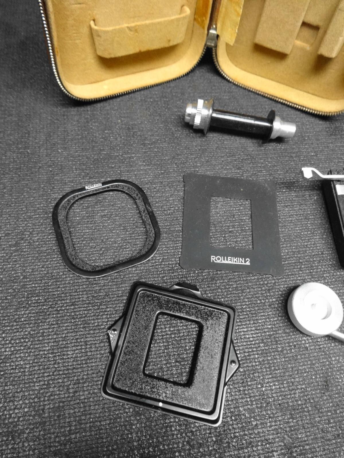Rolleiflex Rolleikin 2 2.6 35MM Back Set with Case