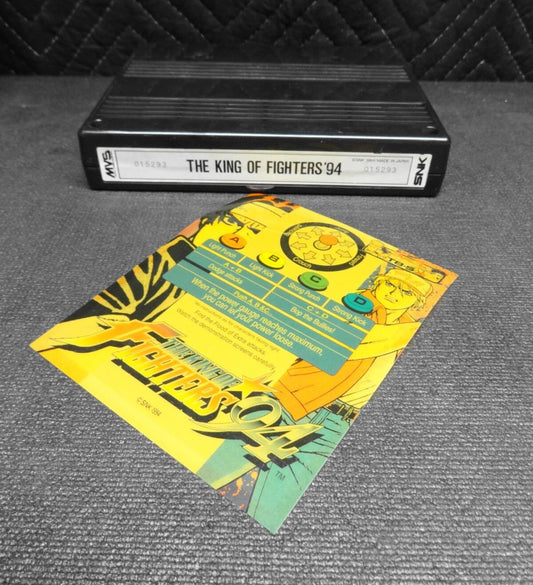MVS, SNK - The King Of Fighters '94 Video Game Cartridge & Marquee - Neo-Geo
